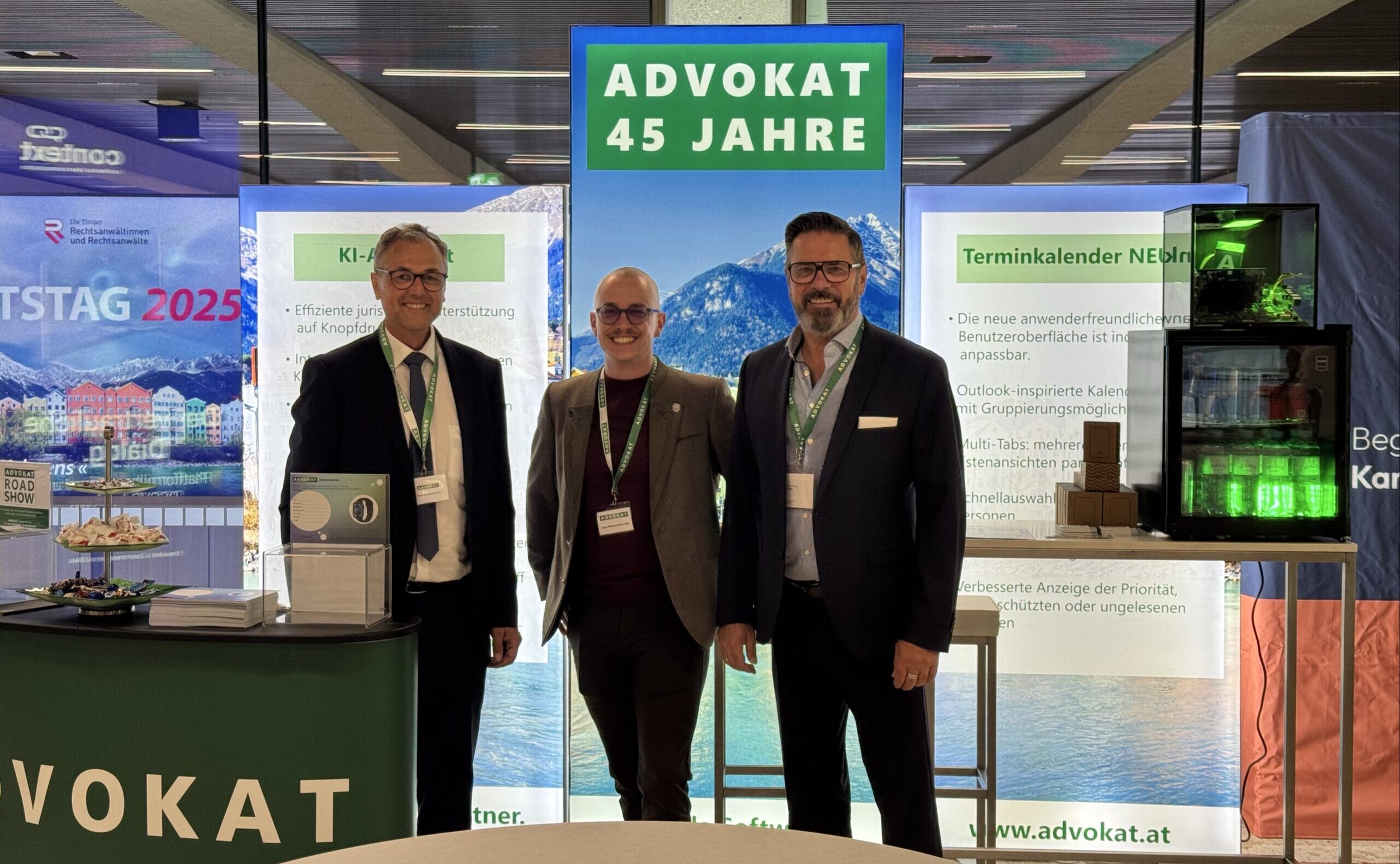 ADVOKAT Team beim Anwaltstag 2025 in Innsbruck